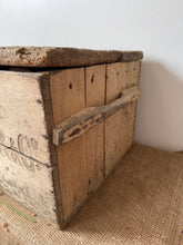 Load image into Gallery viewer, French Antique Wooden Champagne Crate
