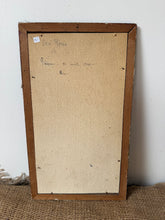 Load image into Gallery viewer, Gentle French Framed Painting Dated 1941
