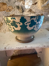 Load image into Gallery viewer, Rustic Choisy du Roi Dark Green Handled Cafe au Lait
