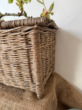 Load image into Gallery viewer, Vintage Wicker Fishing Basket
