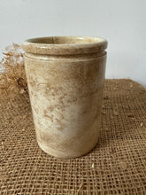 Load image into Gallery viewer, French Felix Potin Patinated and Crazed Ironstone Pot

