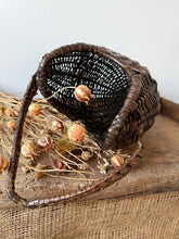 Load image into Gallery viewer, French Wide Mouth Wicker Basket
