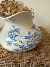 Load image into Gallery viewer, Gorgeous Blue French Ironstone Jug
