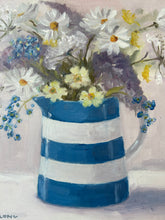 Load image into Gallery viewer, Pretty Wildflower Oil Painting
