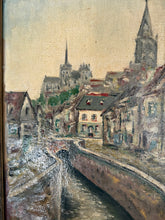 Load image into Gallery viewer, Amiens Vintage Oil on Canvas
