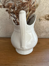 Load image into Gallery viewer, Simple French Crisp White Ironstone Jug
