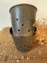 Load image into Gallery viewer, French Metal Vintage Faisselle
