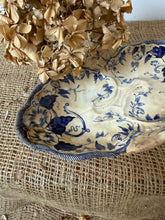 Load image into Gallery viewer, Lovely French Dark Blue Buttery Ironstone Ravier
