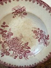Load image into Gallery viewer, Well Loved French Pink Ironstone Plate

