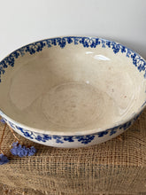 Load image into Gallery viewer, French Ironstone Sarreguimes Vichy Large Footed Bowl
