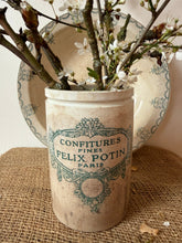 Load image into Gallery viewer, Wonderful Larger 2lb Stained Felix Potin Confiture Pot
