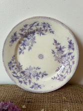 Load image into Gallery viewer, French Purply Transferware Plate
