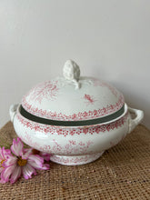 Load image into Gallery viewer, French Pink Ironstone Soupiere
