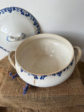 Load image into Gallery viewer, French Ironstone Sarreguimes Vichy Soupiere
