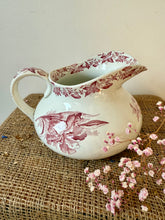 Load image into Gallery viewer, French Floral Tubby Jug
