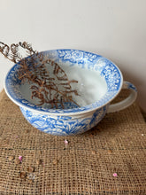 Load image into Gallery viewer, French Vintage Blue and White ‘Jardiniere’ Pot

