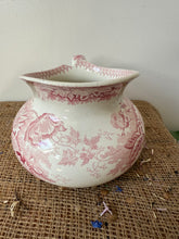 Load image into Gallery viewer, French Pink Sarreguimes Jardinere Jug
