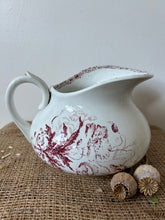 Load image into Gallery viewer, Fabulous French Floral Jug and Large Washbowl
