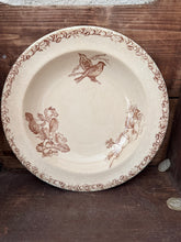 Load image into Gallery viewer, Large Sarreguimes French Neutral Tones Bird Dish
