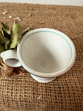 Load image into Gallery viewer, Gorgeous French Green Striped Brulot Cup
