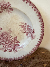 Load image into Gallery viewer, Well Loved French Pink Ironstone Plate
