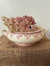 Load image into Gallery viewer, Lovely French Pink Transferware Soupiere
