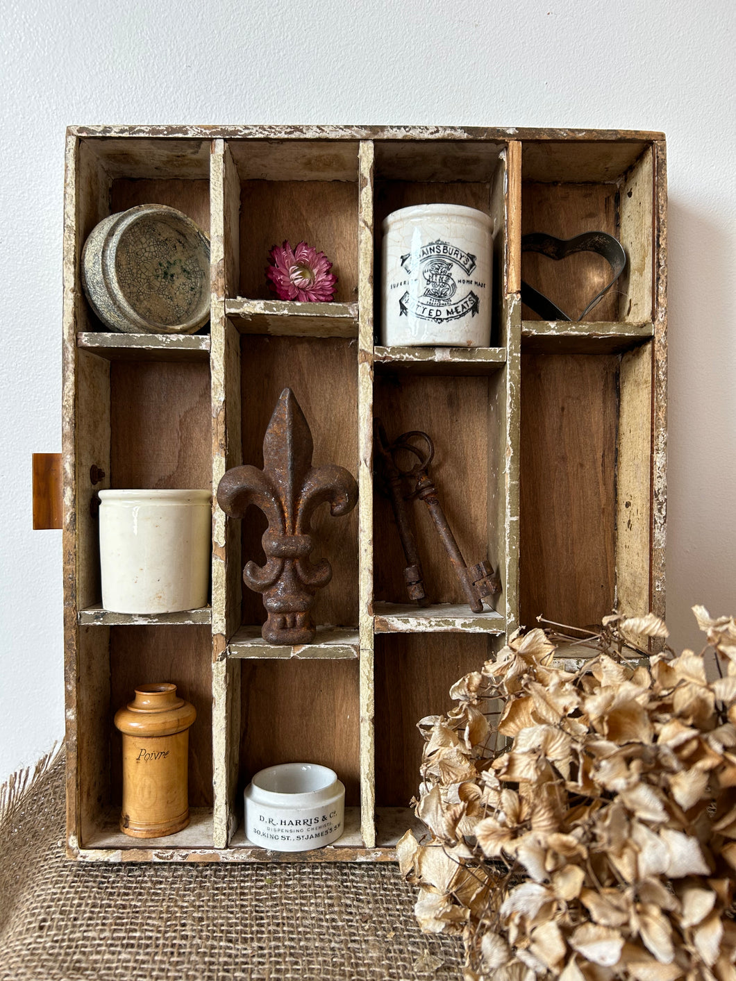 Vintage ‘White & Co Works’ drawer