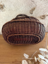 Load image into Gallery viewer, French Vintage Wicker Bressan Basket
