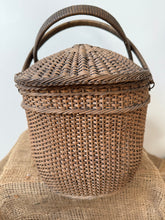 Load image into Gallery viewer, Gorgeous Large French Wicker Basket
