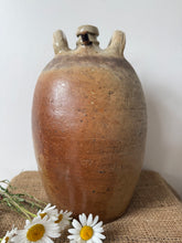 Load image into Gallery viewer, Elegant French Rustic Stoneware Oil Jar
