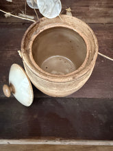Load image into Gallery viewer, Large Stained French Stained Vintage Rillettes de Tours Pot
