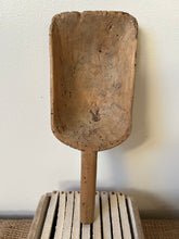 Load image into Gallery viewer, French Vintage Wooden Grain Scoop
