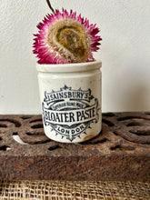 Load image into Gallery viewer, Vintage Sainsbury Bloater Paste Pot
