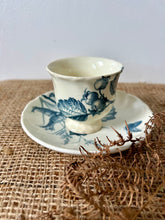 Load image into Gallery viewer, Cute French Ironstone Cup and Saucer
