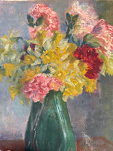Load image into Gallery viewer, Very Pretty French Floral Oil Painting
