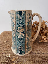 Load image into Gallery viewer, Gorgeously Green Buttery Vintage Ironstone Jug
