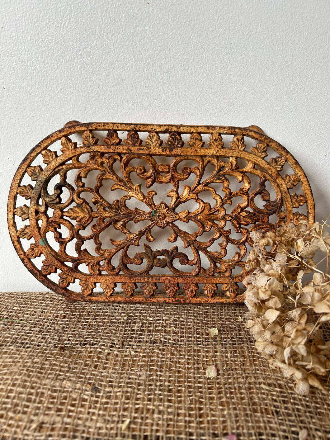 Very Rustic Cast Iron Trivet