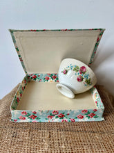 Load image into Gallery viewer, Pretty French Fabric Covered Box
