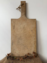 Load image into Gallery viewer, French Bleached Wooden Vintage Cutting Board
