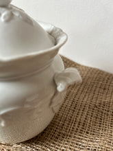 Load image into Gallery viewer, French White Lidded Pot
