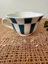 Load image into Gallery viewer, Pair of French Vintage Green Digoin Cups
