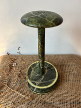 Load image into Gallery viewer, Beautiful Green French Marbled Effect Hat Stand
