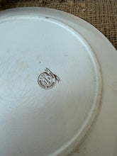 Load image into Gallery viewer, French Vintage Neutral Brown Transfeware Plate
