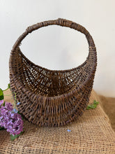 Load image into Gallery viewer, Cute French Wicker Foraging Basket
