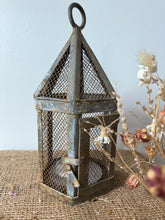Load image into Gallery viewer, Vintage Metal Caged Lantern
