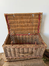 Load image into Gallery viewer, Super  French Vintage Wicker Basket
