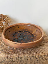 Load image into Gallery viewer, Antique French Glazed Terracotta Berry Drainer
