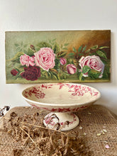 Load image into Gallery viewer, Gorgeous Rose Vintage Oil on Canvas
