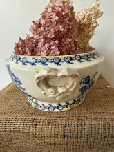 Load image into Gallery viewer, Gorgeous Deep Blue French Transfeware Soupiere
