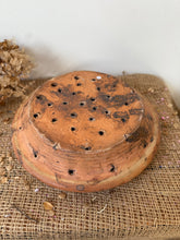 Load image into Gallery viewer, Antique French Glazed Terracotta Berry Drainer
